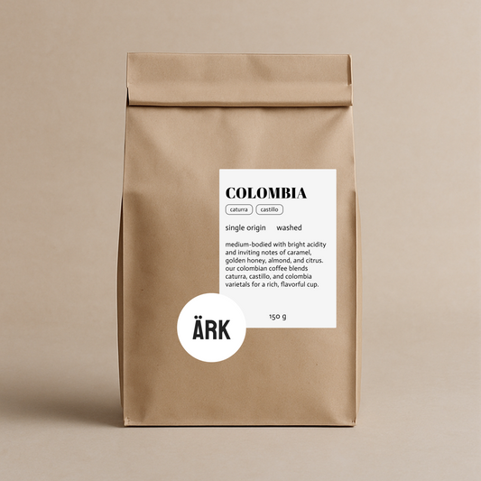 Colombia | caturra. castillo.  Ground coffee. 150g